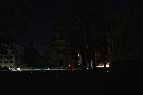 Odesa under blackout